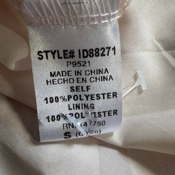 Women's Orange Creek Pink Floral Smocked Midi Dress S - Picture 12 of 15